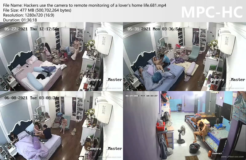 Hackers use the camera to remote monitoring of a lover's home life.681